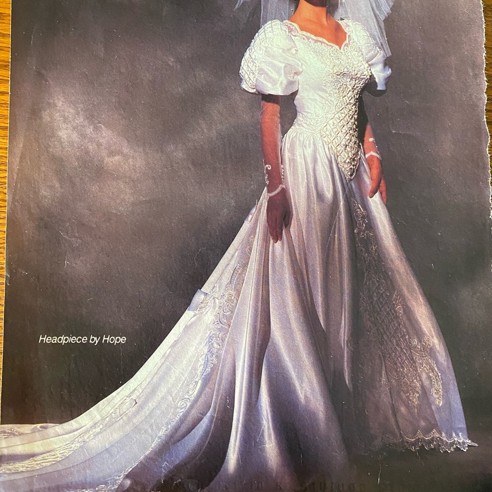Vintage wedding dress
